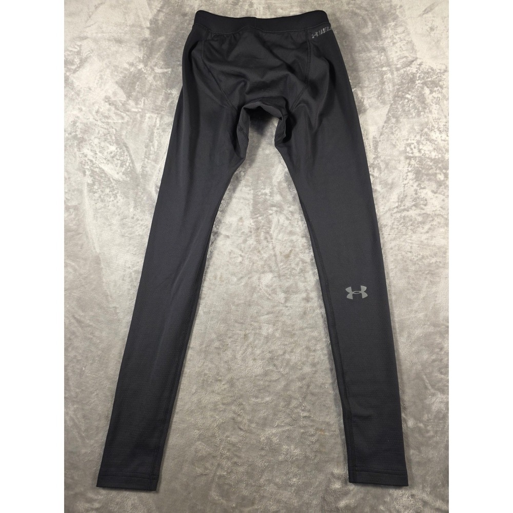 Lot of 2 Under Armour Base 2.0 ColdGear Fitted Leggings Mens Small Black - Picture 8 of 8